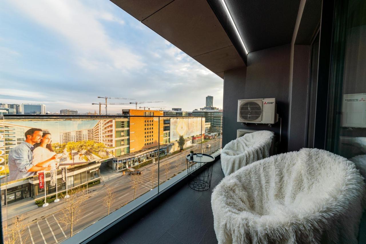 Ferienwohnung North Twin1 - Aviatiei Bukarest Exterior foto
