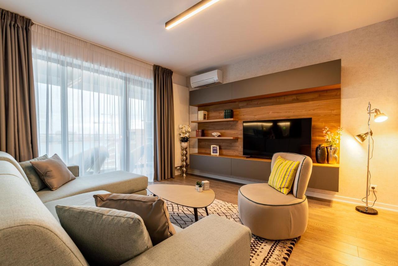 Ferienwohnung North Twin1 - Aviatiei Bukarest Exterior foto